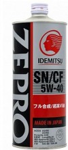 IDEMITSU ZEPRO EURO SPEC 5W40 SN/CF